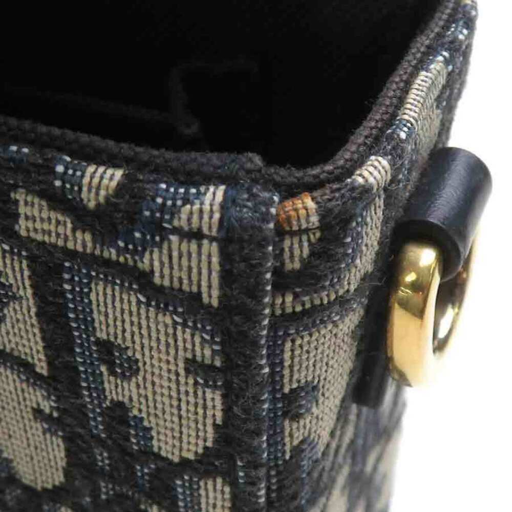 CHRISTIAN DIOR Blue Leather Shoulder Bag - Picture 9 of 16